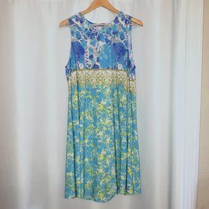 Gabby Skye 14W floral shift dress- spring, summer